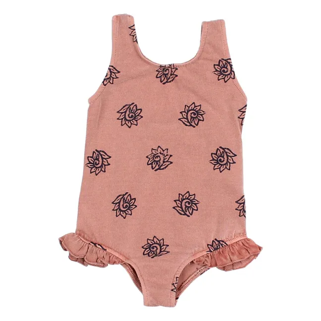 Maillot de Bain Batik Bébé Coton Bio | Vieux Rose