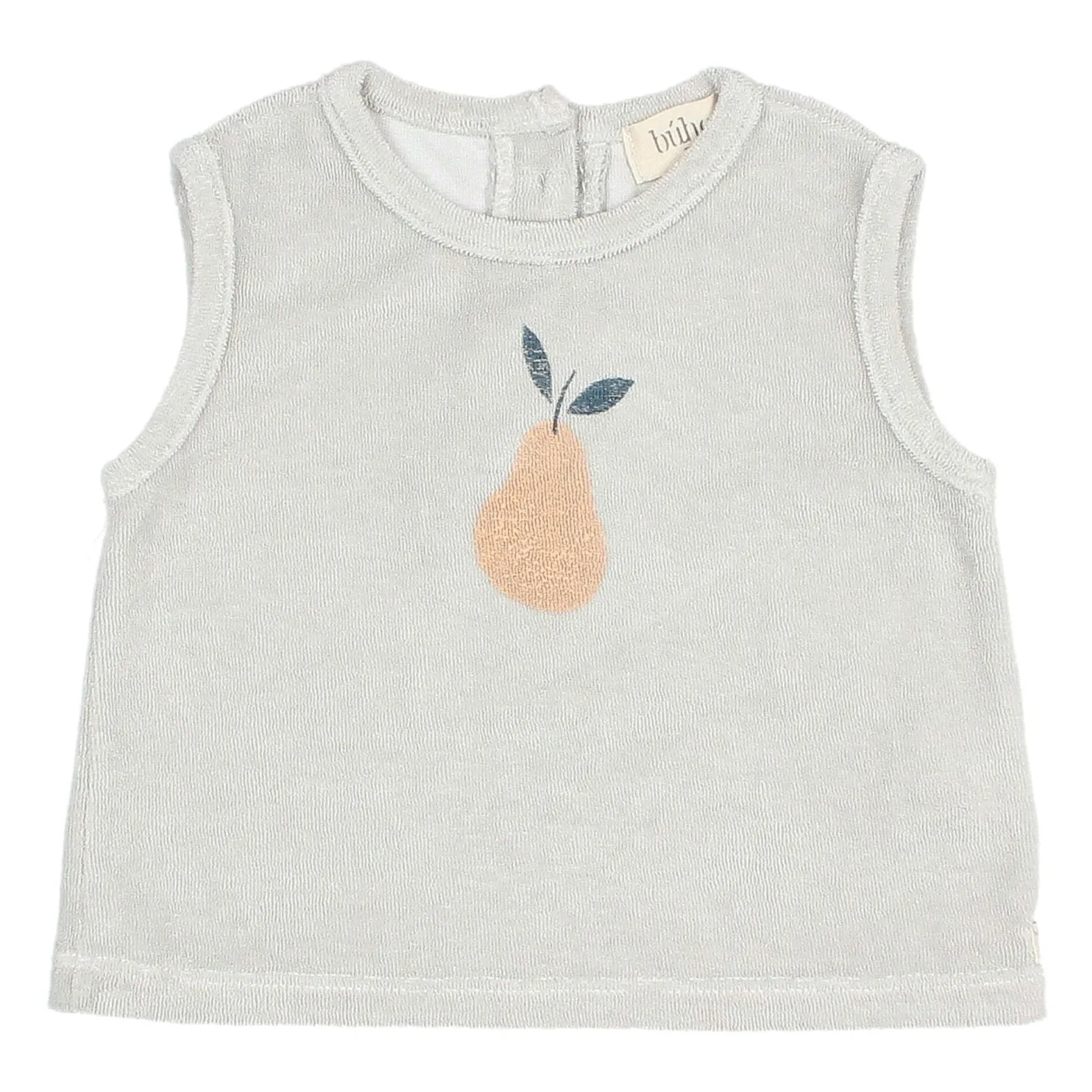 Búho Light Grey Terry Terry Tank Top