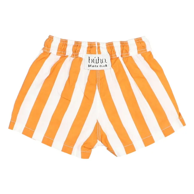 Pantaloncini da bagno a righe in cotone biologico per bambini | Albiccocca