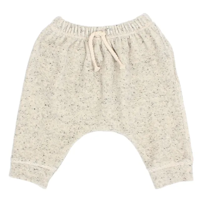 Terry Botonato jogger | Gris Jaspeado