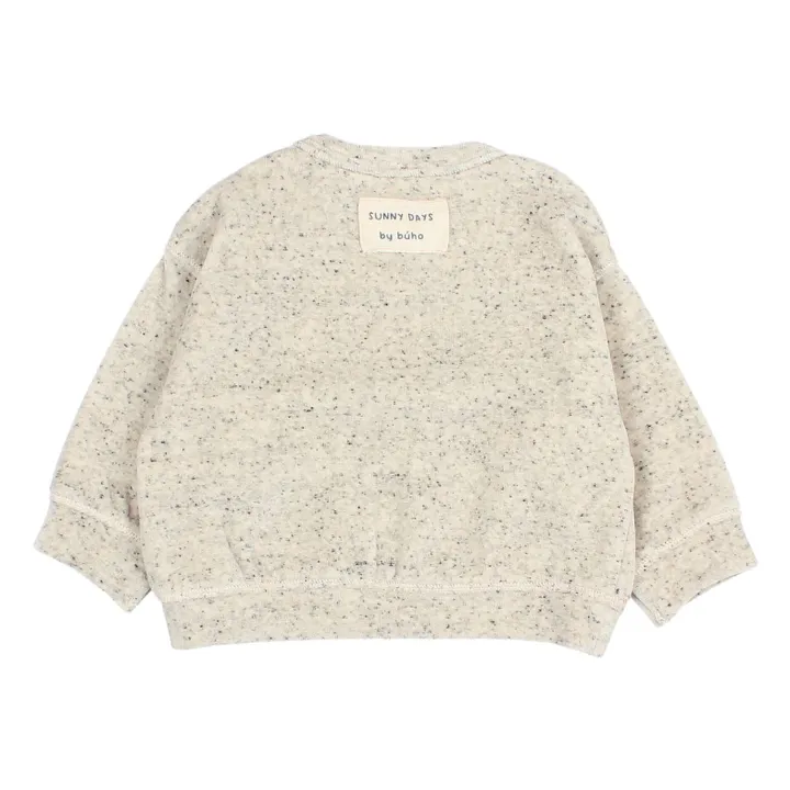 Sweat Terry Botonato Bébé | Gris chiné- Image produit n°4