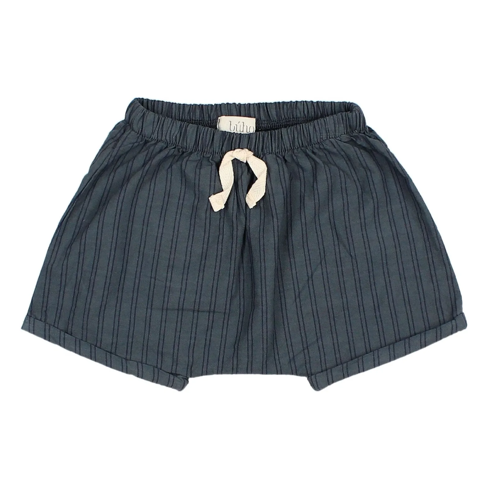 Búho Midnight Blue Baby Striped Shorts