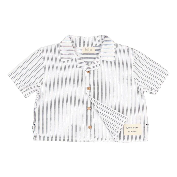 Chemise Rayures Bébé | Blanc- Image produit n°4