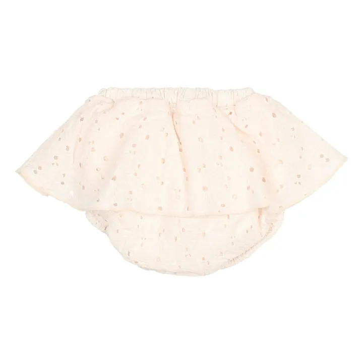 Jupe Bloomer Broderie | Ivoire- Image produit n°1
