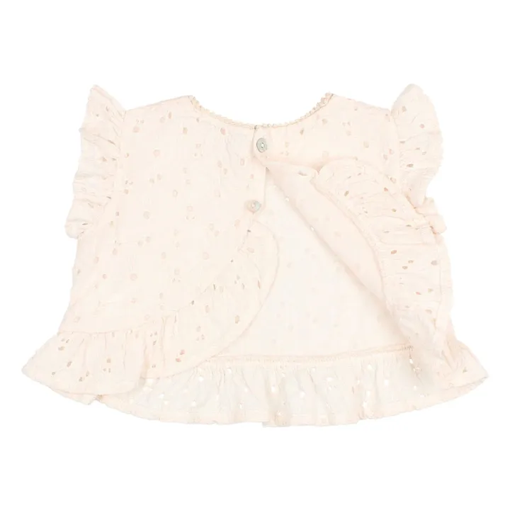 Top Broderie | Ivoire- Image produit n°2