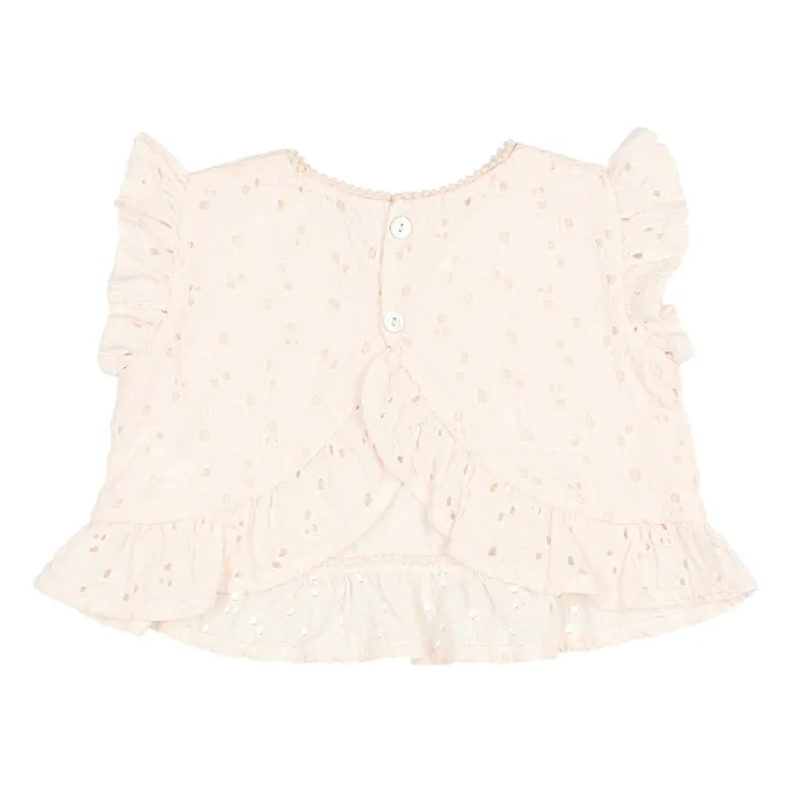 Top Broderie | Ivoire- Image produit n°1