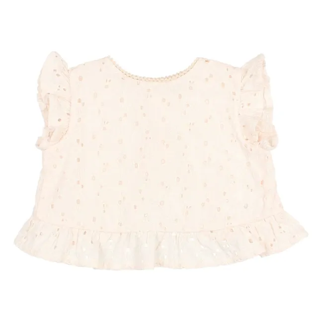 Top Embroidery | Ivory