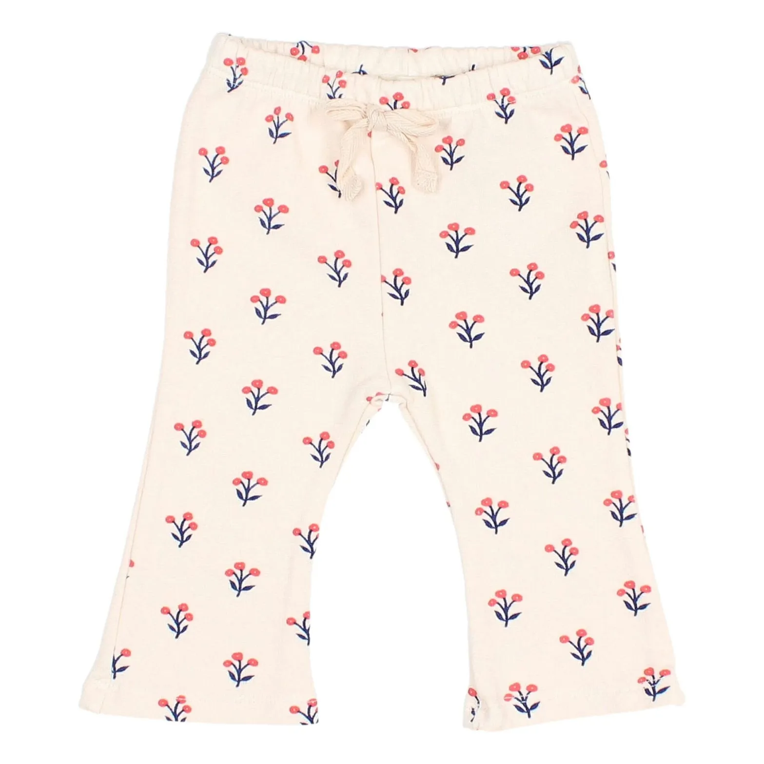Búho - Legging Bébé Fille - Coton Bio - Ivoire - 3 mois