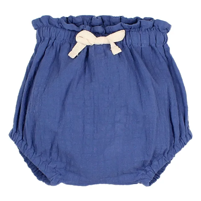 Bloomer Boho Bio-Baumwolle | Indigoblau
