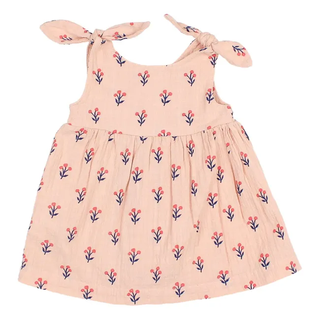 Organic Cotton Baby Capri Dress | Pale Pink
