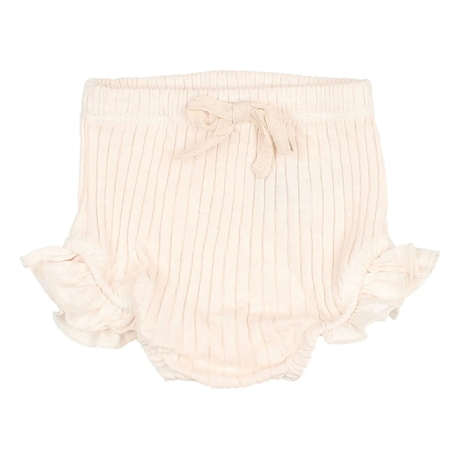 Búho Ivory Organic Cotton Ruffled Bloomer