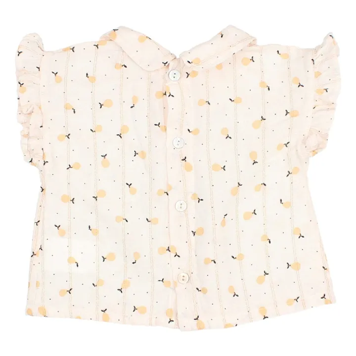 Blouse Sweet Pears Bébé | Ivoire- Image produit n°2