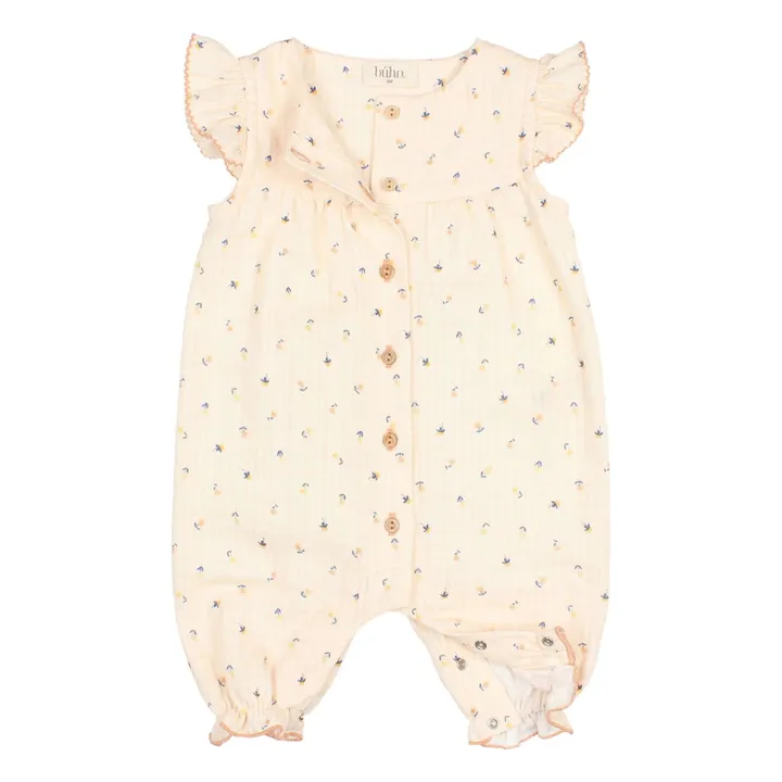 Petite Fleur jumpsuit | Ecru- Product image n°4