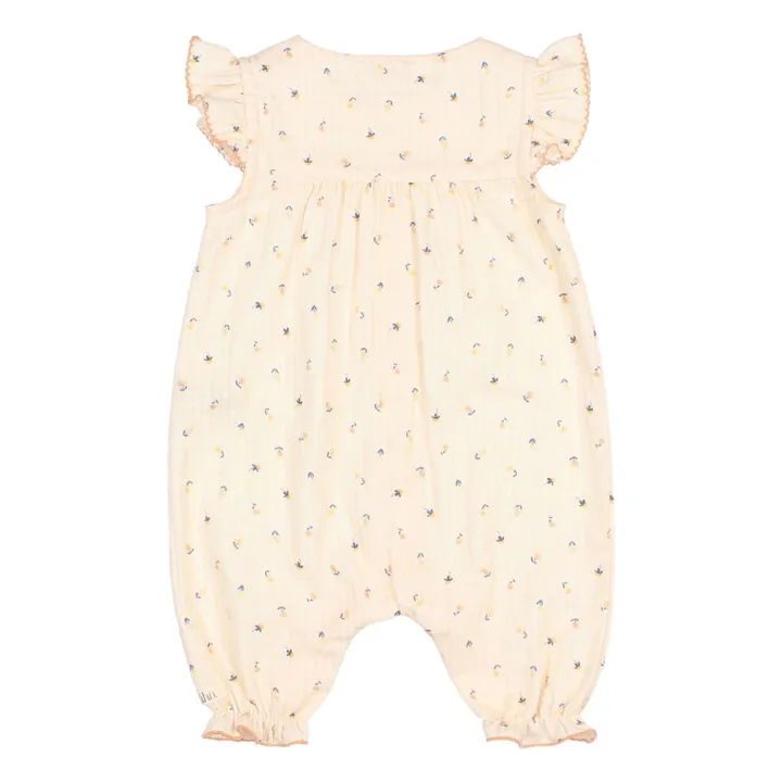 Petite Fleur jumpsuit | Ecru- Product image n°3