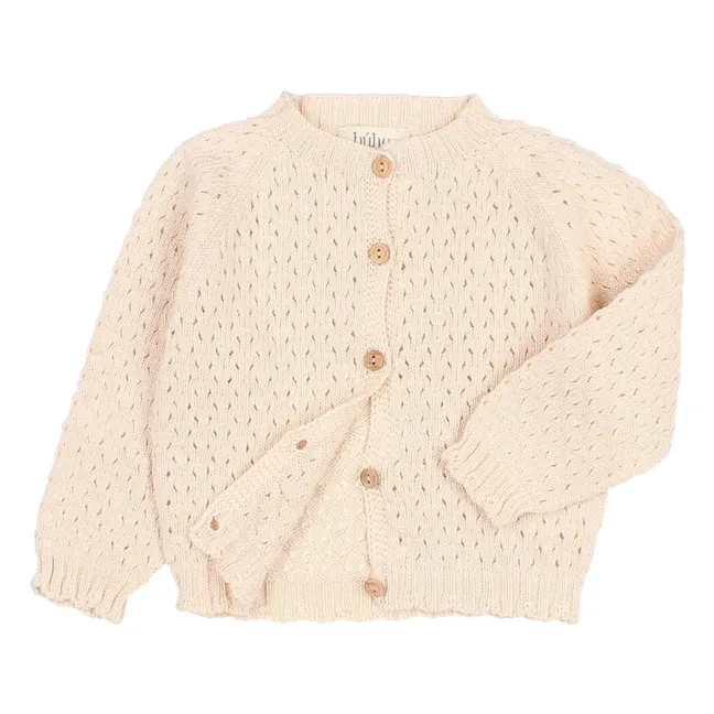Chaqueta de algodón orgánico Girly | Crudo