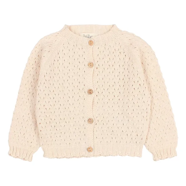 Chaqueta de algodón orgánico Girly | Crudo