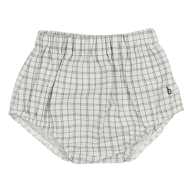 Bloomer Mini Check Organic Cotton | Ecru
