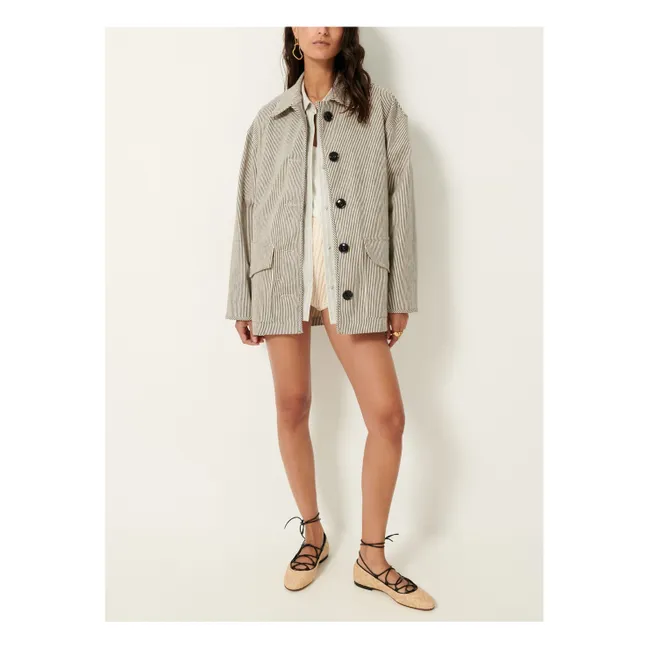 Veste Johello Rayures | Noir