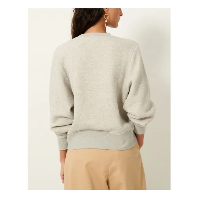 Sudore freddo in cotone organico | Grigio chiné