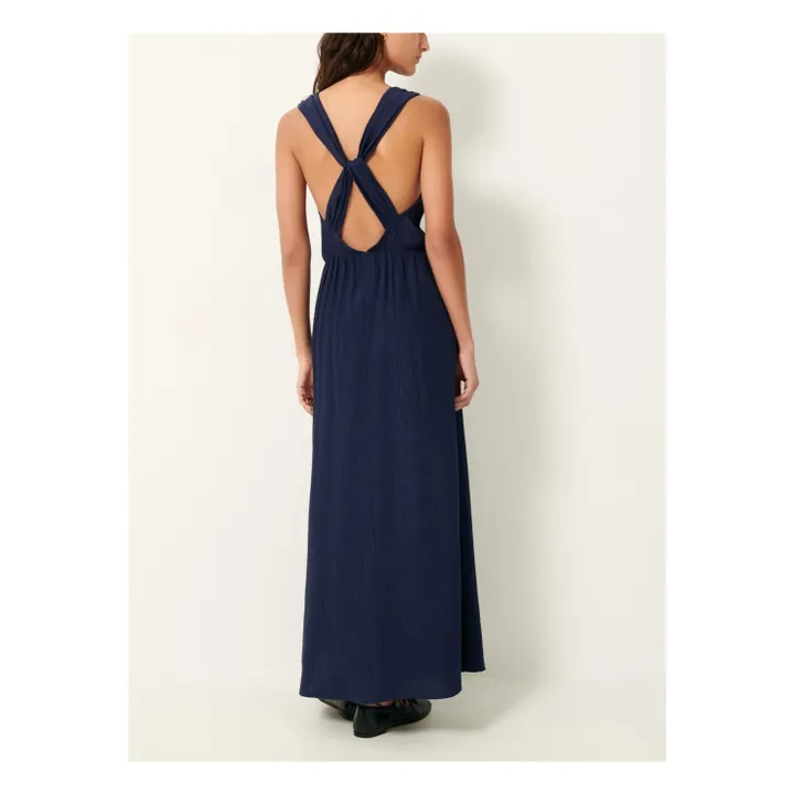 Sessùn Kleid Helene Dunkelblau Smallable