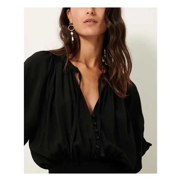 Robe Amber | Noir- Image produit n°5