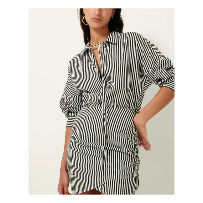 Robe Laurel Rayures | Noir