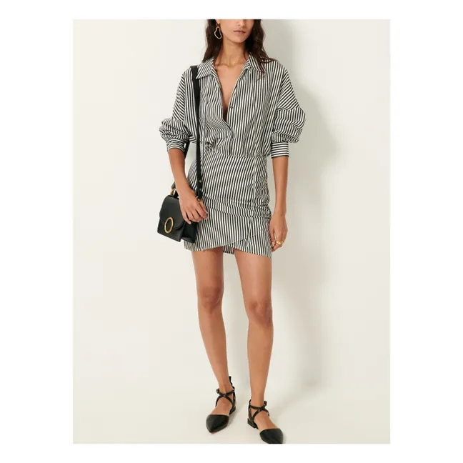 Robe Laurel Rayures | Noir
