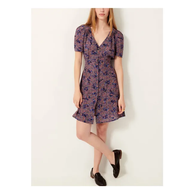 Robe Claudia | Bleu