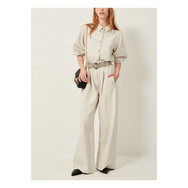 Pantalones de algodón ecológico Rinim | Gris