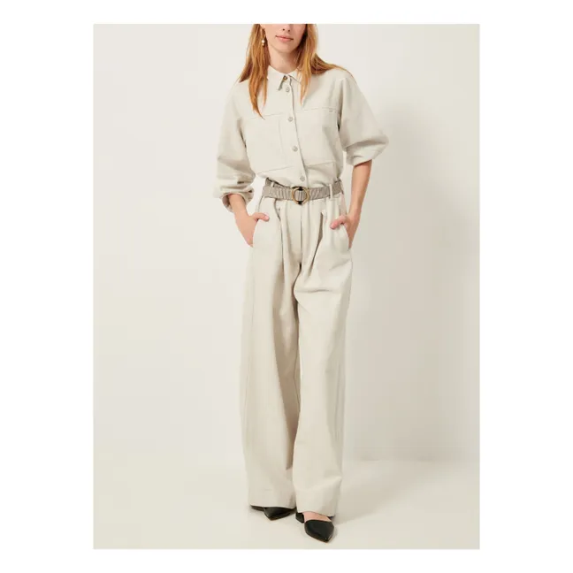 Pantalones de algodón ecológico Rinim | Gris