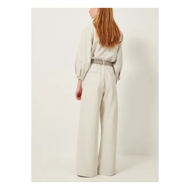 Pantalones de algodón ecológico Rinim | Gris
