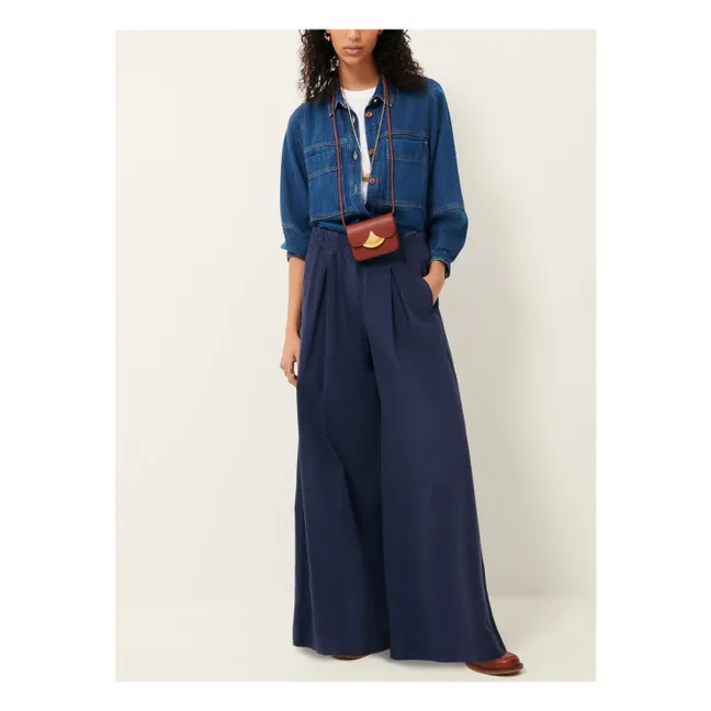 Pantalon Ridye Coton Bio | Bleu marine
