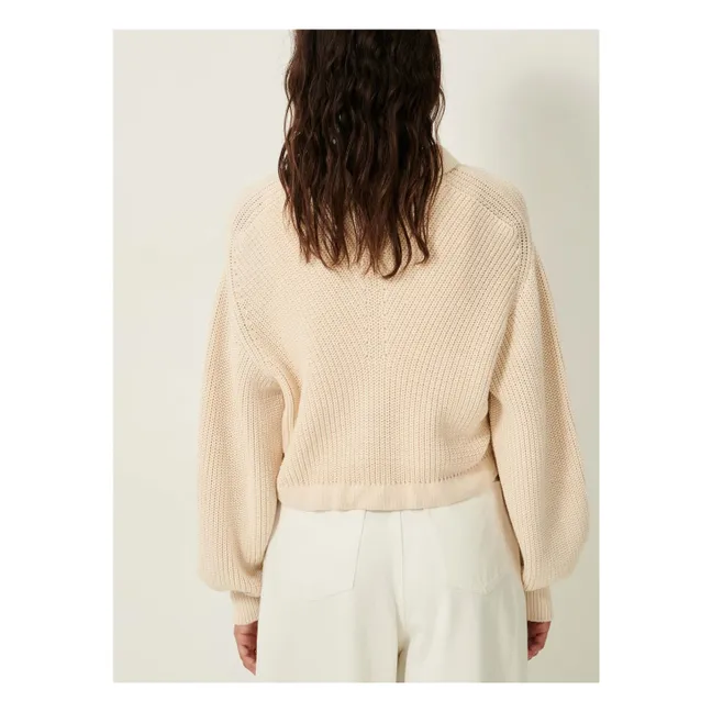 Strickjacke Bonny Bio-Baumwolle | Seidenfarben