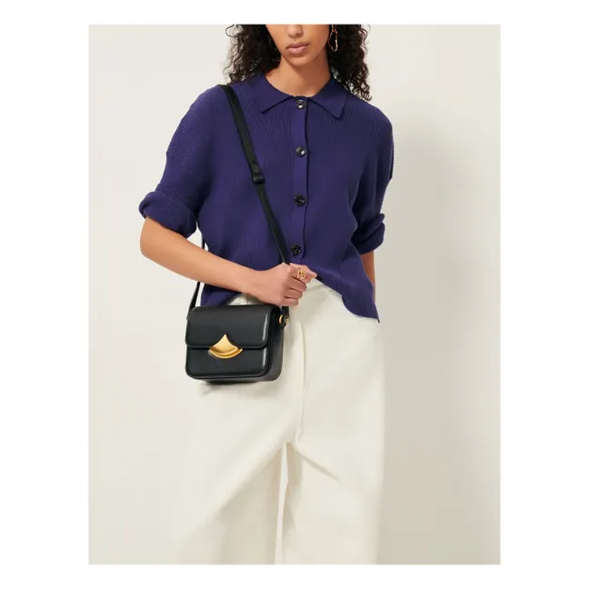 Cardigan Journey Coton Bio | Violet