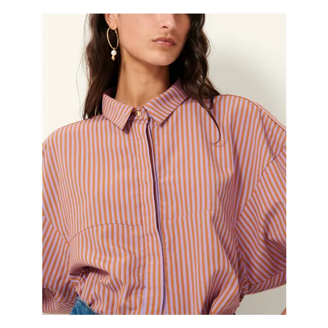 Camicia Florentina Stripes | Terracotta