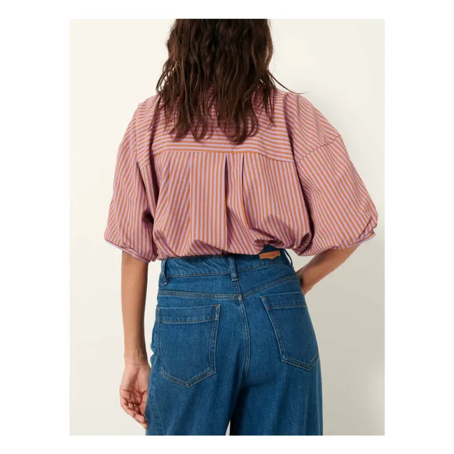 Camicia Florentina Stripes | Terracotta