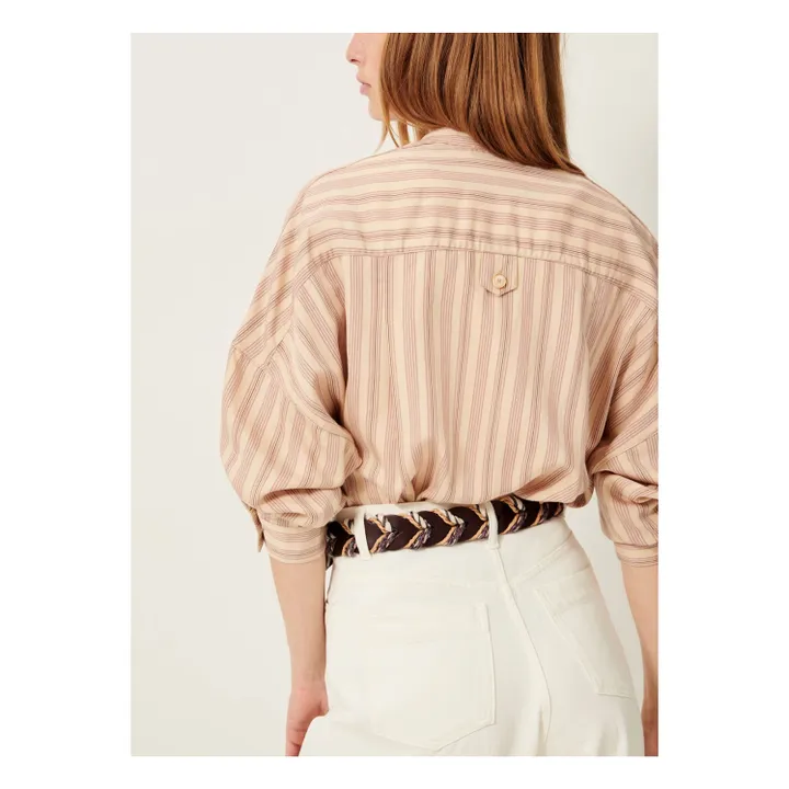 Blusa de rayas Orregia | Rosa Viejo- Imagen del producto n°5