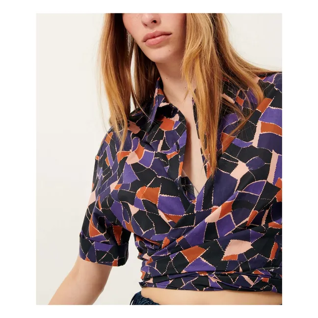 Camicia in cotone biologico Procida | Nero