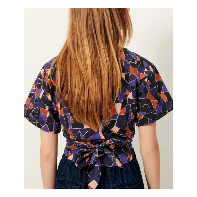 Camicia in cotone biologico Procida | Nero