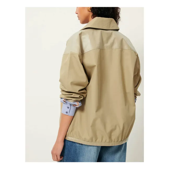 Chaqueta Worky de algodón orgánico | Beige