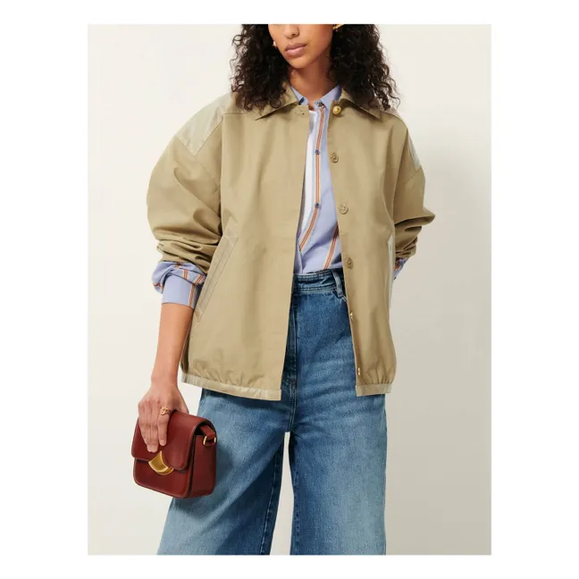 Chaqueta Worky de algodón orgánico | Beige