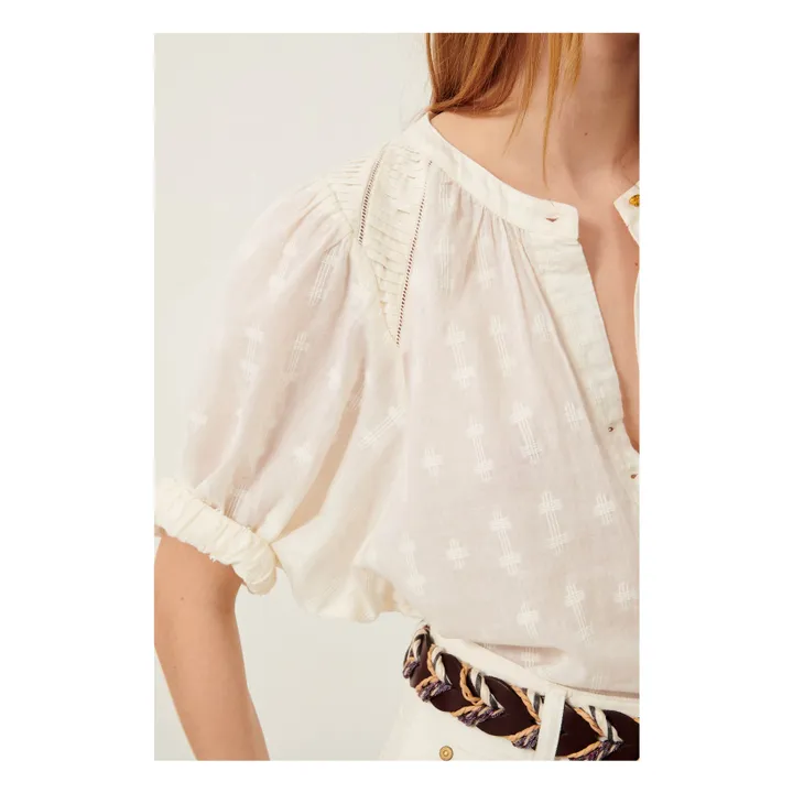 Blouse Kimia | Blanc- Image produit n°4