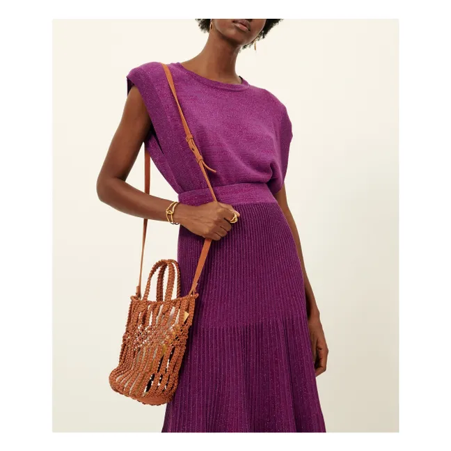 Tasche Mimi Tara L Leder | Haselnussbraun