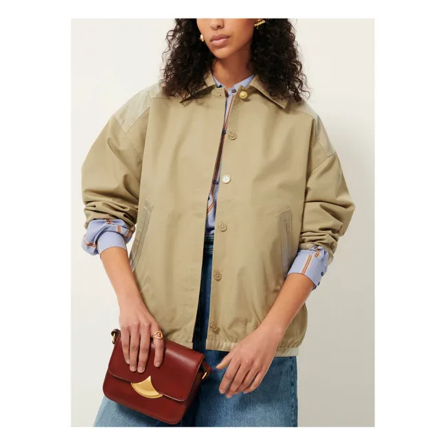 Sac Diviluz Mimo Cuir | Acajou