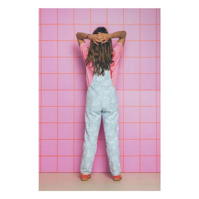Latzhose Polaroid - Damenkollektion | Hellblau