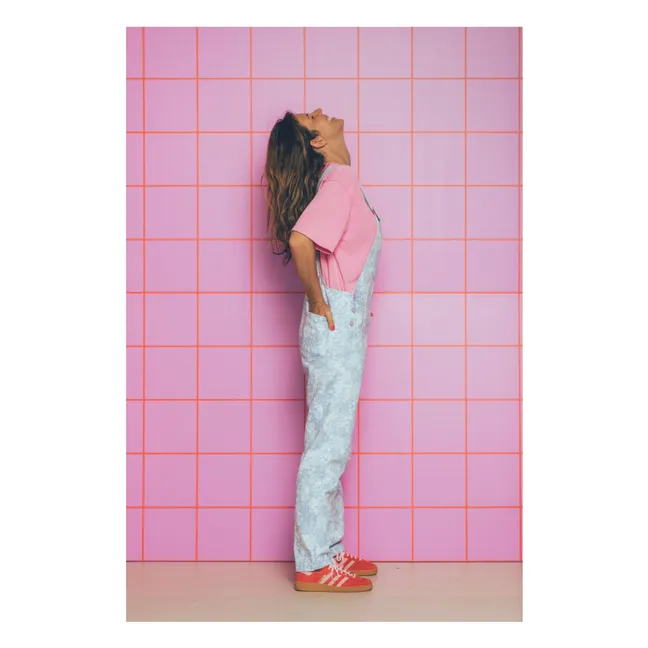 Latzhose Polaroid - Damenkollektion | Hellblau