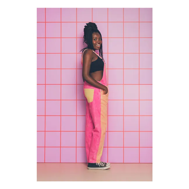 Chiclets Latzhose - Damenkollektion | Rosa