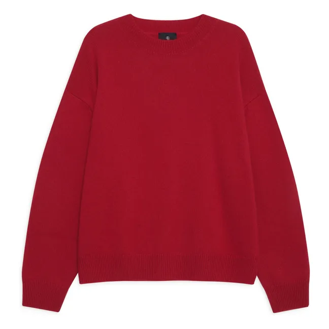 Lee Kaschmir Pullover | Rot