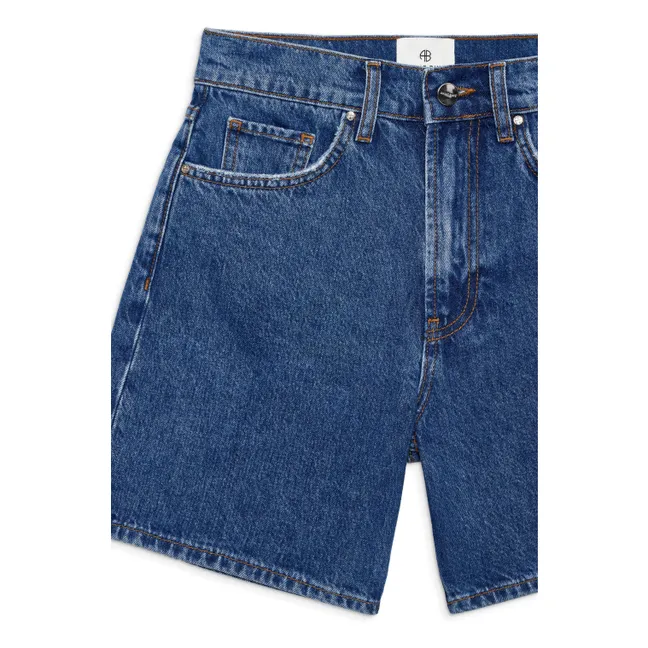Short Kat Coton Bio | Vintage blue denim