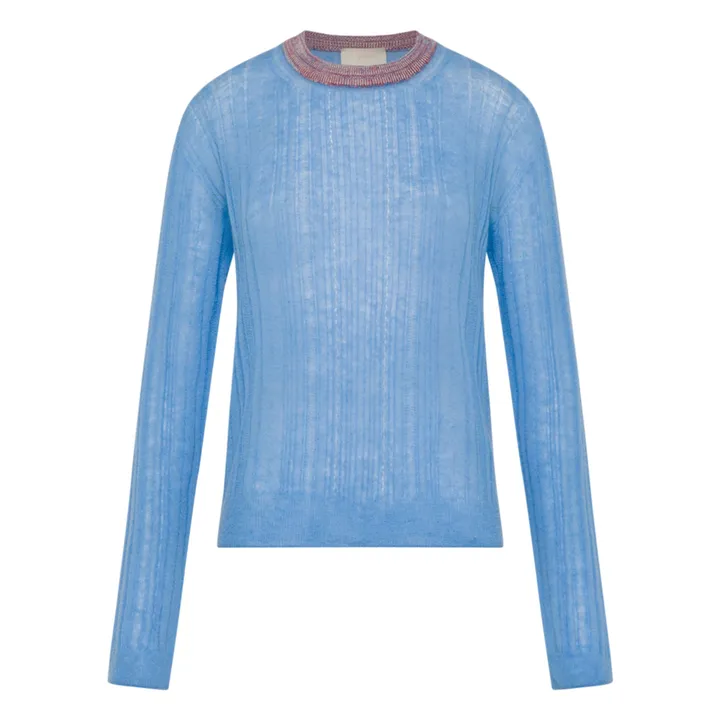Jersey de lana Alvodara | Azul Cielo- Imagen del producto n°0